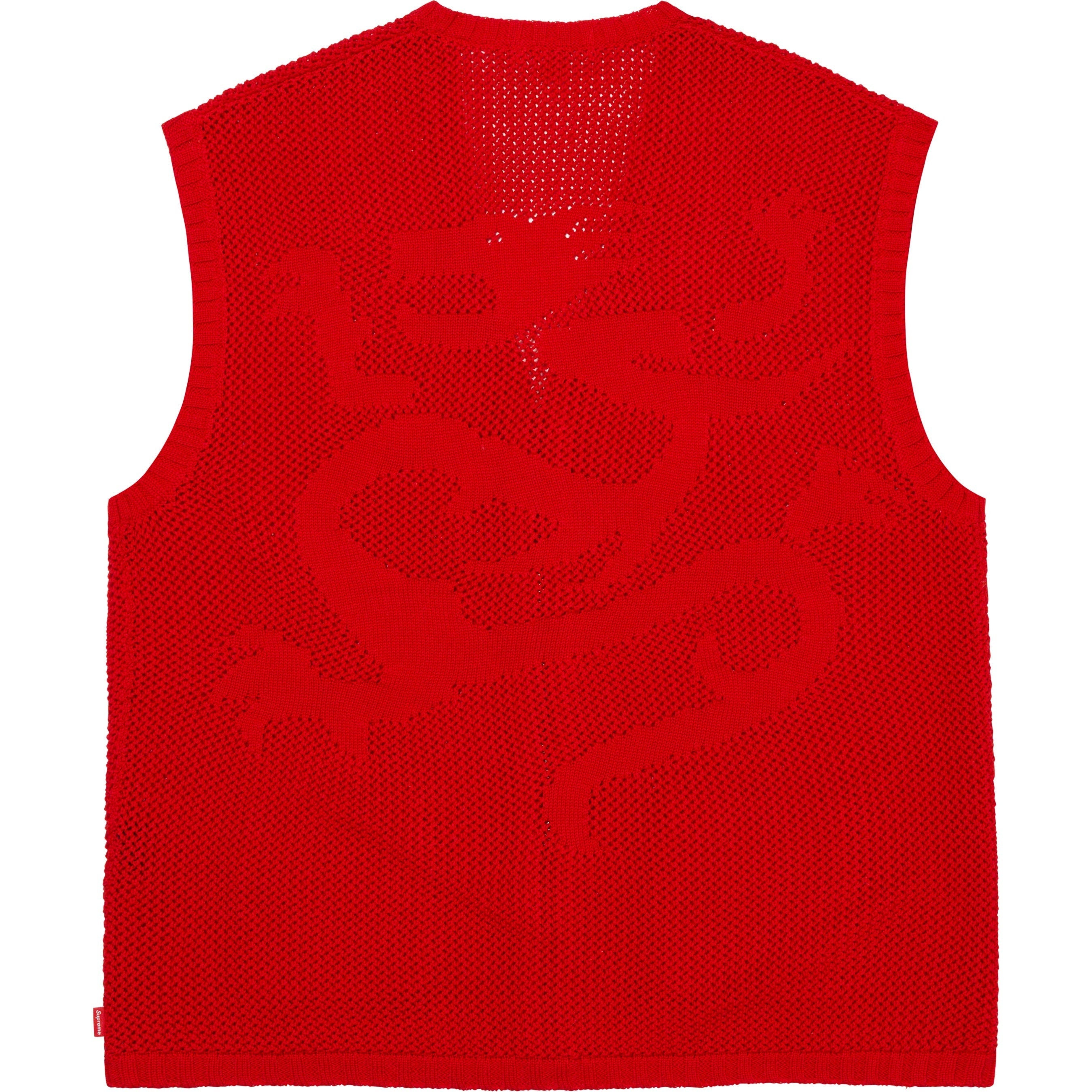 Dragon Zip Up Sweater Vest view 16